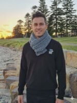 Cobalt Ridge Scarf